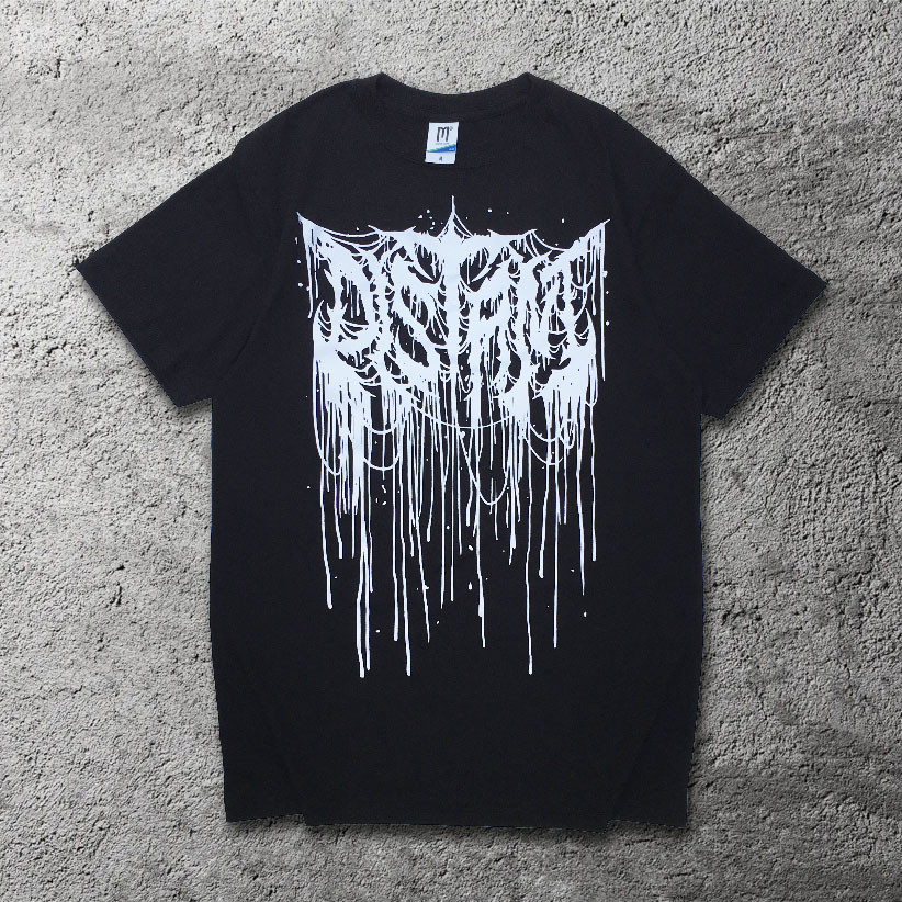 Kaos Band Pria Wanita Premium KAOS DISTANT - LOGO DRIP Regular Fit