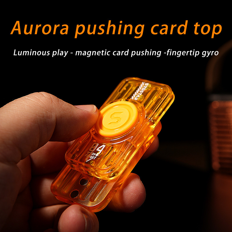 

edc fidget magnetic force Fidget toys push-and-slide stress-relieving toy luminous anxiety adult stress-relieving toys kids gift