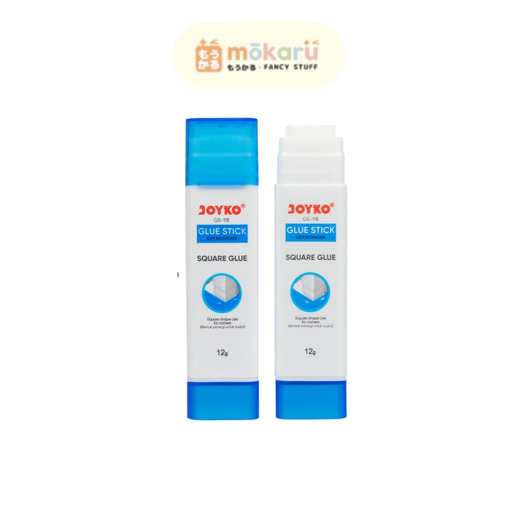 

Joyko Glue Stick GS-118 / Lem Stik 12gr Square Glue
