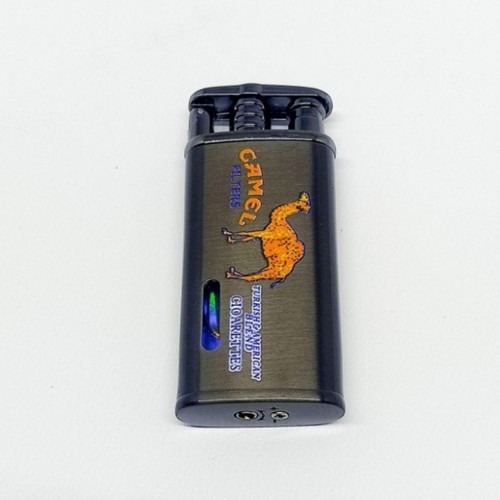 Korek Api Gas Bara Jet Logam Retro Motif Classic, BAHAN TERBAIK BERKUALITAS  -RZ