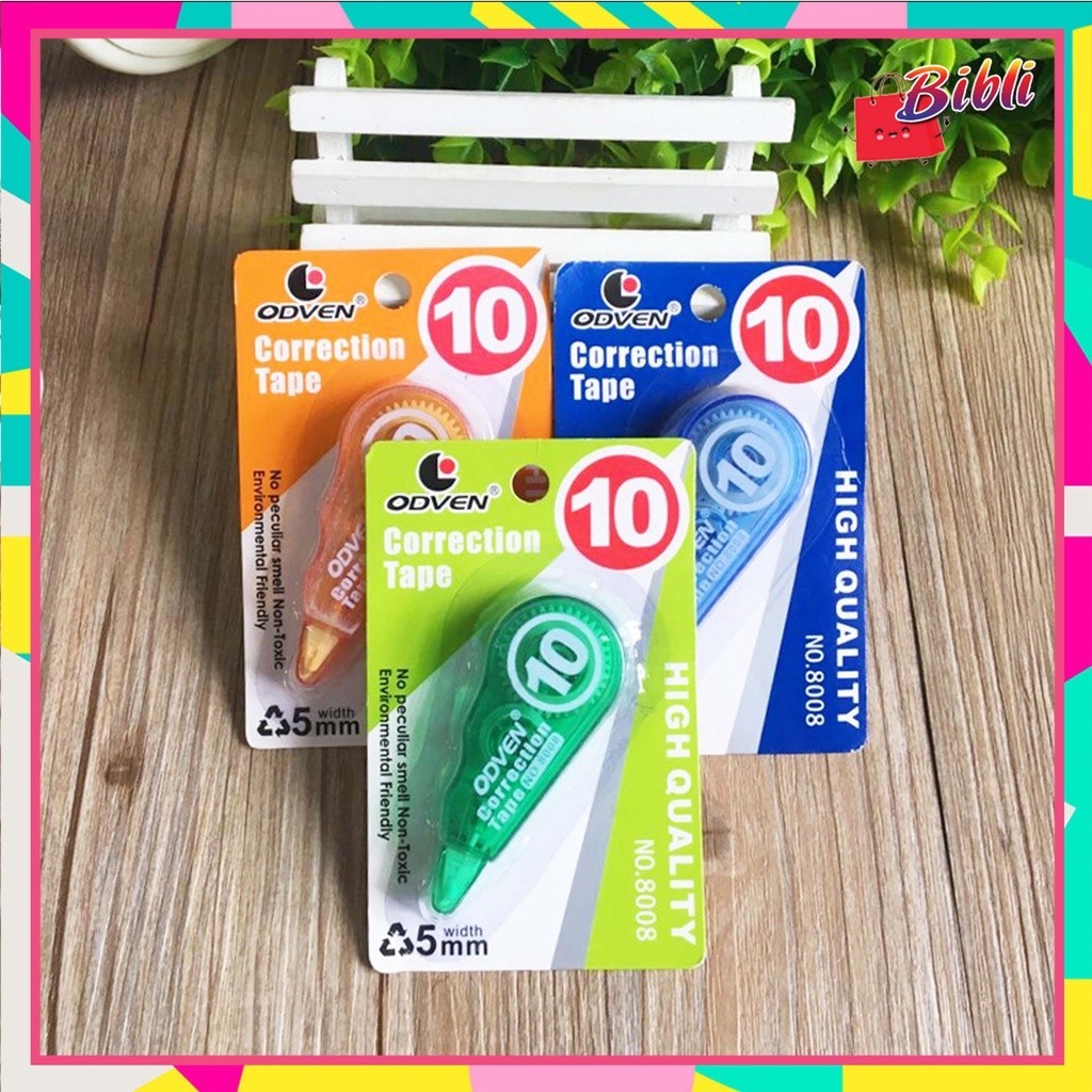 

Tipe X Pita Roll Correction Tape Penghapus Pulpen