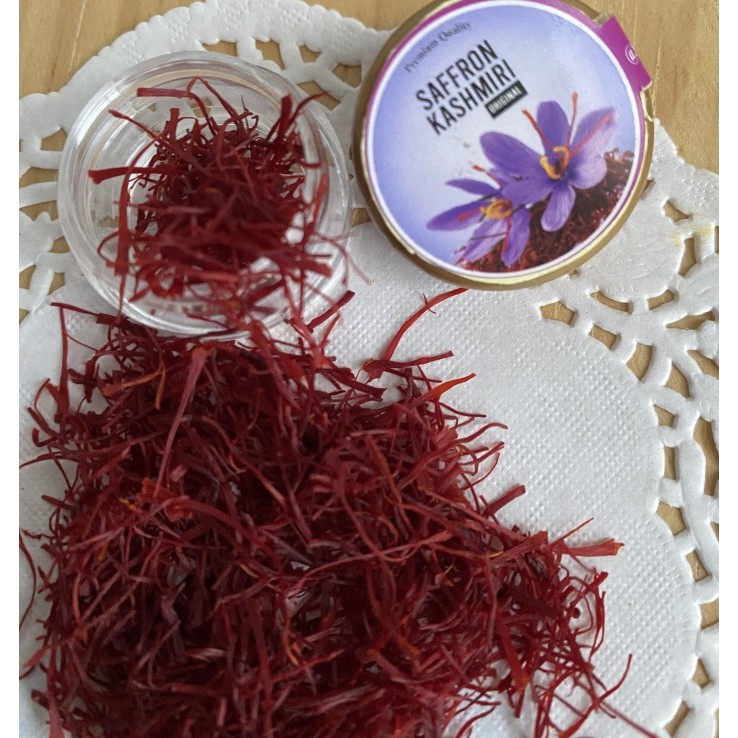 

Saffron Kashmir Safron Kashmiri Original Sapron Asli Premium 0,1g