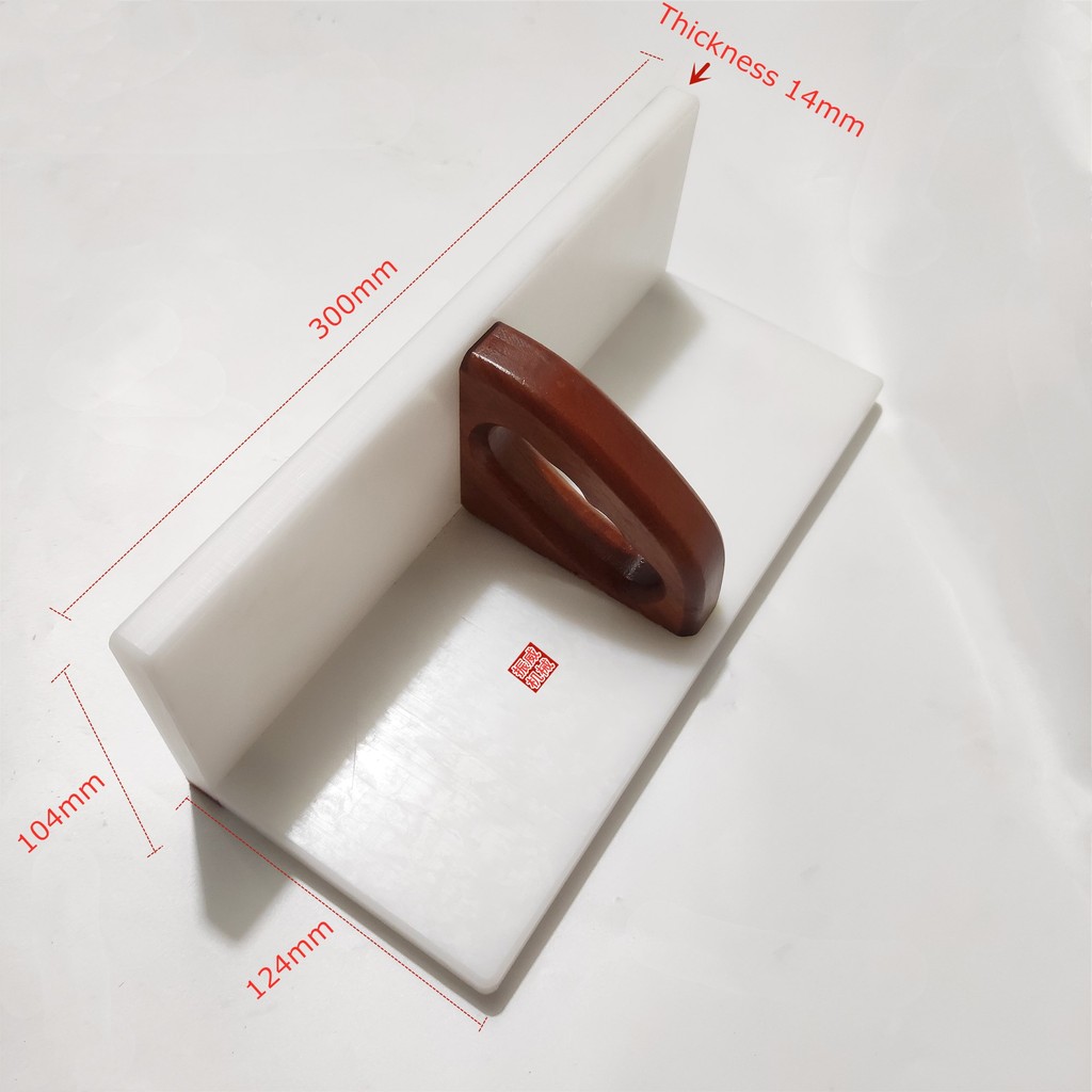 

Type930 / 1300 / 1370 Paper cutter accessories/paper cutting machine,paper pusher, make the paper neat, with handle, PP material