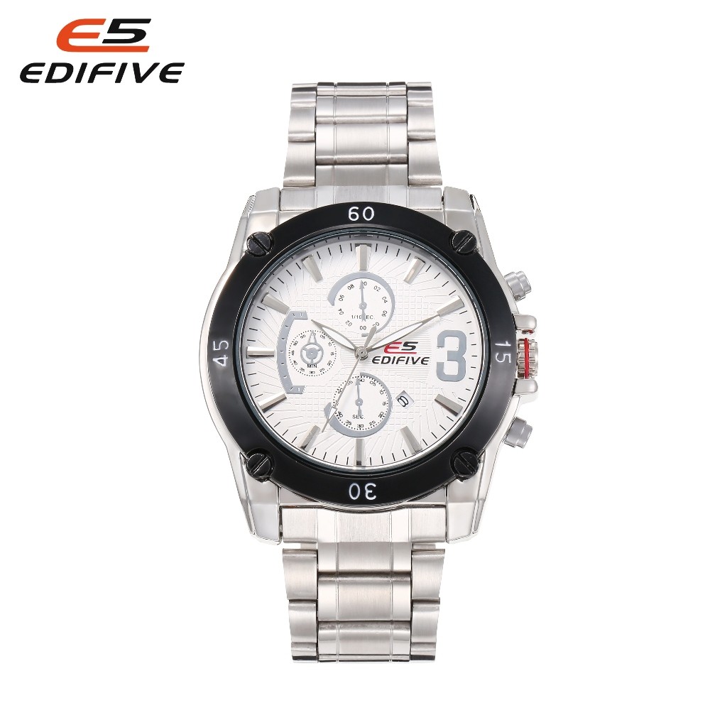 EDIFIVE IT8009 Jam Tangan Pria Alloy Business