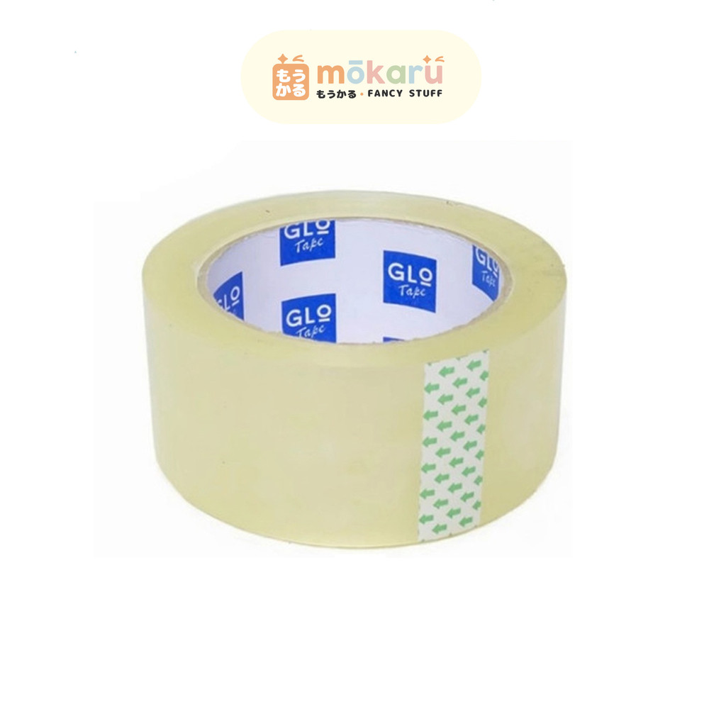 

Lakban OPP Bening 48mm x 80 Yard GLO Tape /Glo Tape Lakban Plakban Bening 48mm x 80 Yard / Glotape Murah Berkualitas