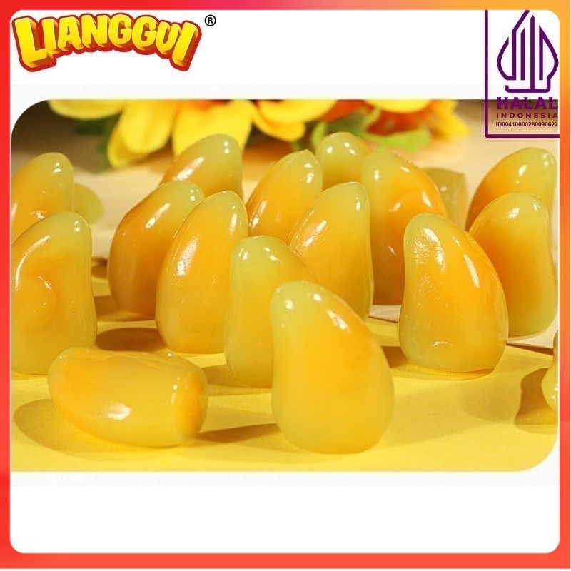 

[Menjual harga rendah] HALAL Permen Gummy Jelly Rasa Buah | Fruity Jelly Gummies Rasa (Fruit Mix, Mangga, Stroberi, Jeruk) Permen Lunak Viral Aneka Rasa Buah (Halal) Permen Lunak Lianggui Rasa Mangga Cemilan Manis Andalan | CANDY JELLY GUMMIES MANGGO