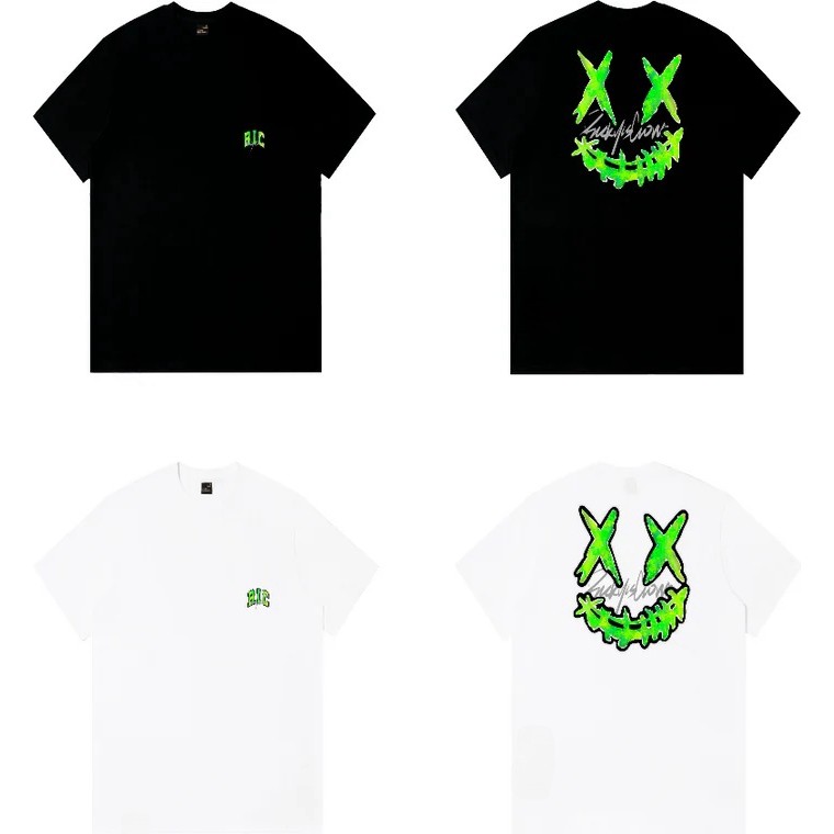 【ORI】 Kaos RICKYISCLOWN tshirt GREEN WHIRLWIND JOKER SMILEY TEE