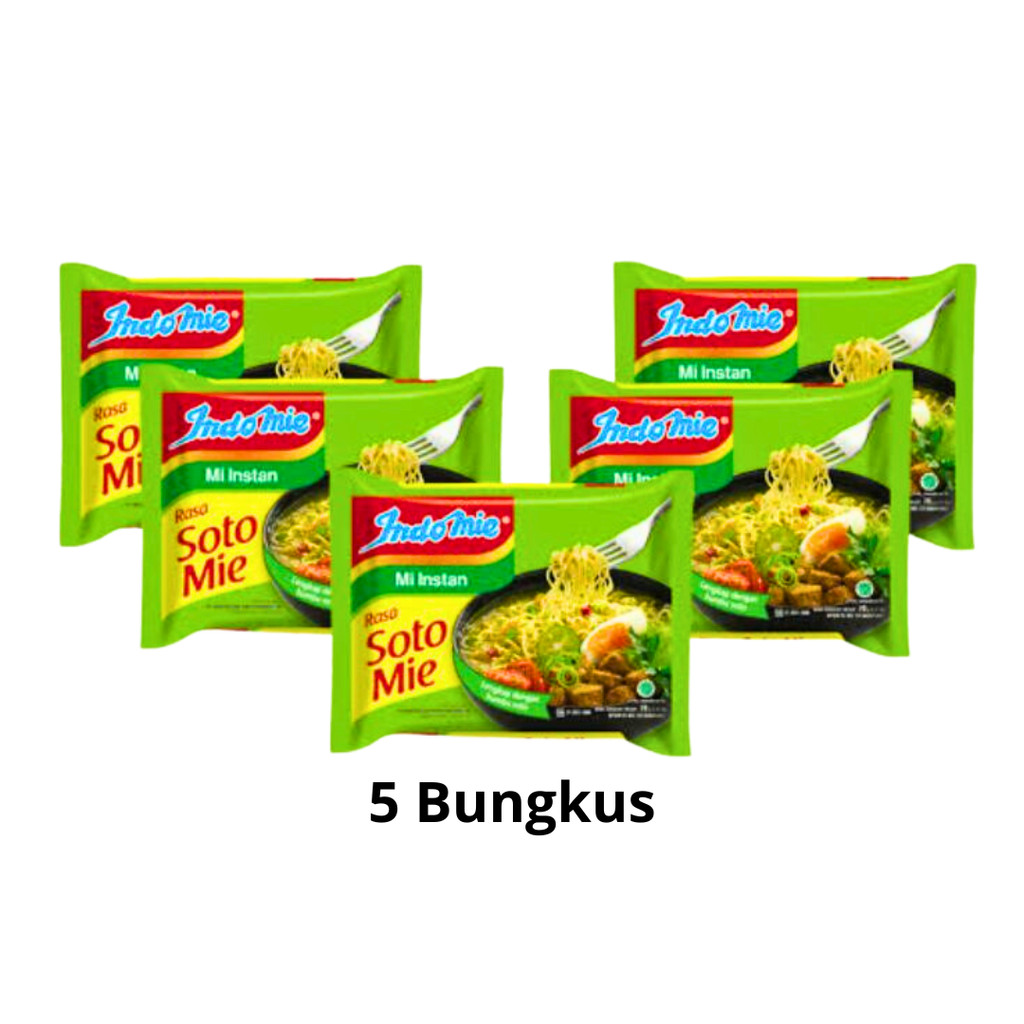 

Indomie Soto Mie Rasa Soto Special Paket 5 Pcs Dan 10 Pcs