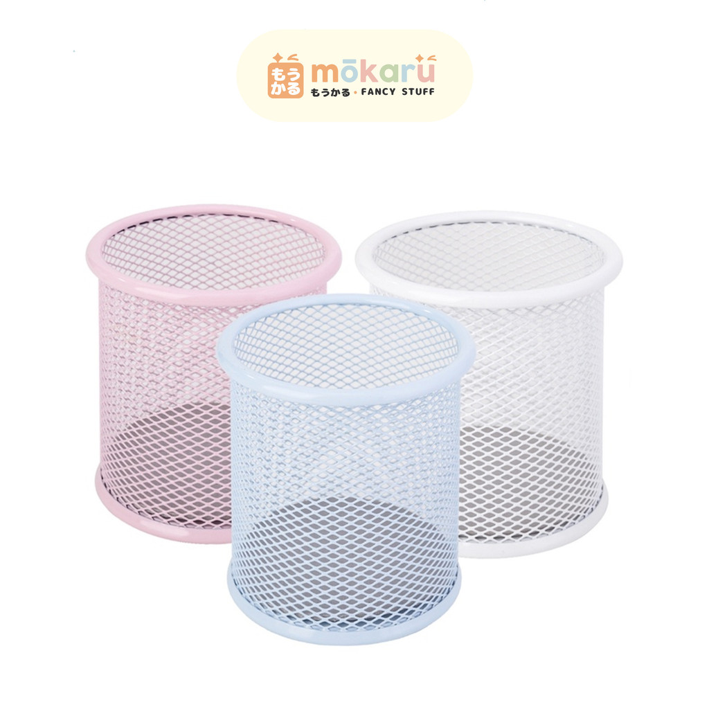 

Deli Pen Holder Color 9153 / Desk Pen Tempat Alat Tulis Meja Pulpen Pensil Bulat Lucu