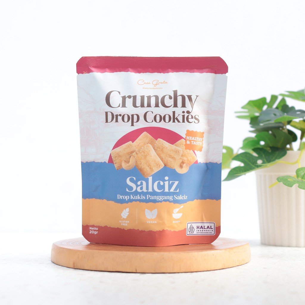 

20g Salciz Cashew Drop Cookies Gluten Free SAL20 - CASA GRATA