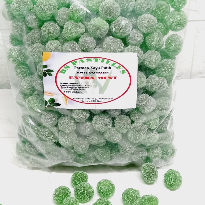 

permen minyak kayu putih extra mint 500gr alba abah DS PASTILLES