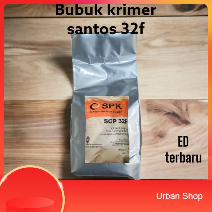 

santos premium krimer creamer scp 32f aluminium foil 500gr 1kg - 32F 500gr