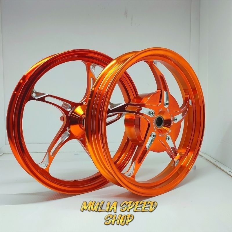 VND Velg New Speed F : 185x14 & R : 215x14 - Vario 125/ Vario 150 Mjs Speed Shop