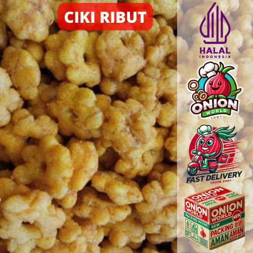 

UWD RIBUT SNACK KILOAN 250gr Snack Ribut BBQ Snack Sakura Warna Warni Sakura Snack Jajan Sakura Pilu