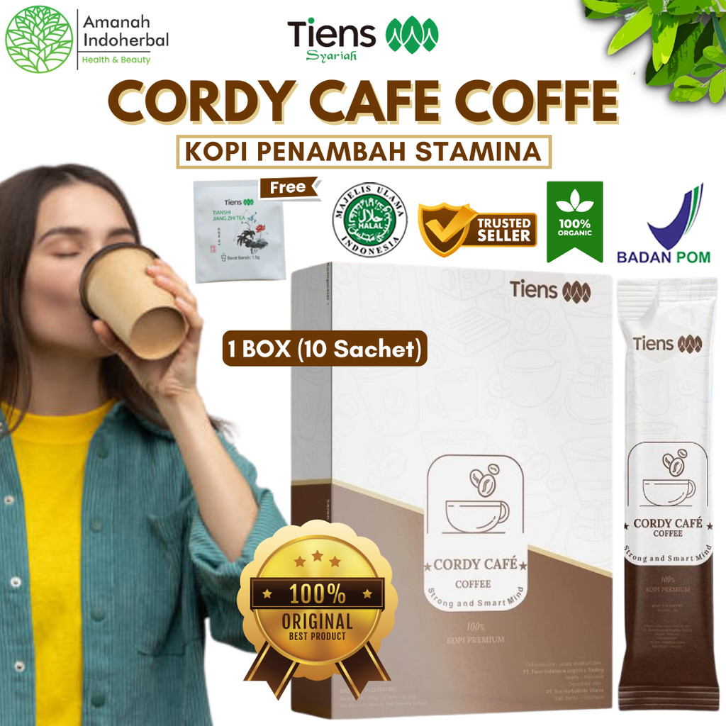 

Stamina Pria Kuat Alami Cordy Cafe Coffe - Kopi Stamina Pria dan Wanita - Cordyseps Kopi - Tiens Coffe - Jamu Stamina - Kopi Penambah Stamina - Tiens Coffe Original Termurah