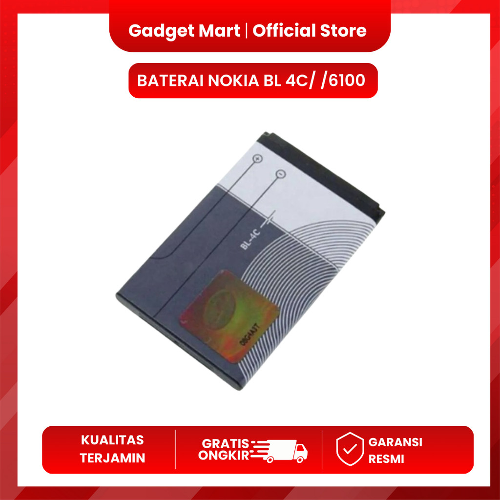 Baterai Original Nokia BL 4C//6100