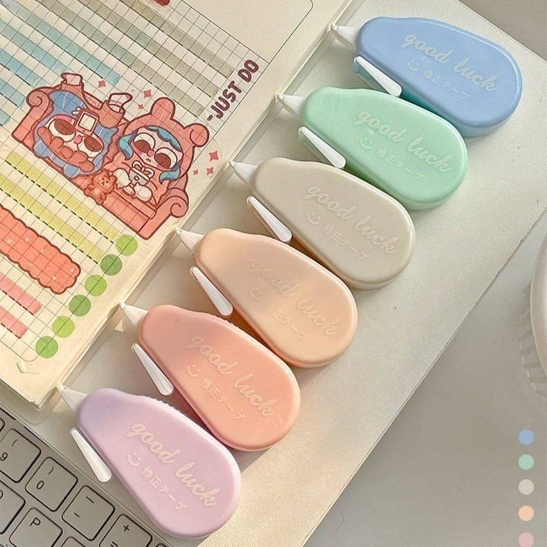 

6pcs Tip-ex Kertas /Correction Tape Alat Tulis perintilan sekolah BB70