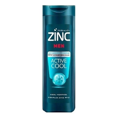 ZINC Men Shampoo Active Cool 340 ml