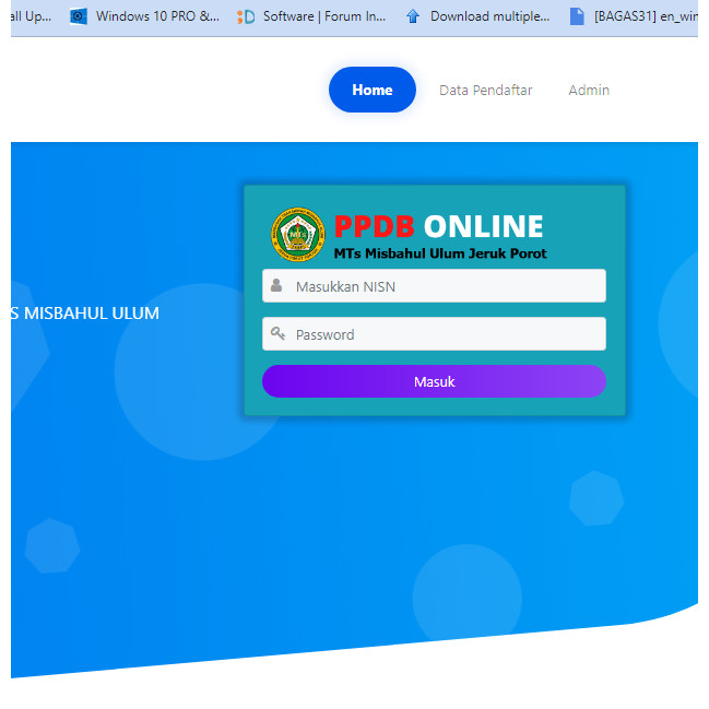 [Promo] Source Code Penerimaan Siswa Baru PPDB Berbasis Web Online