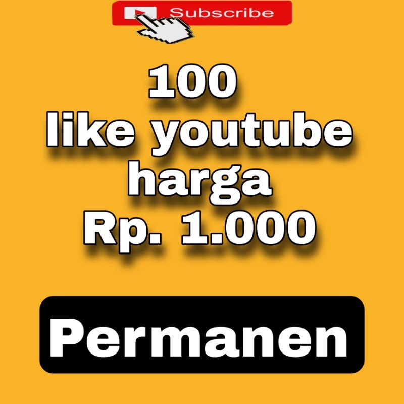 LIKE YOUTUBE VIDEO LIKE PERMANEN