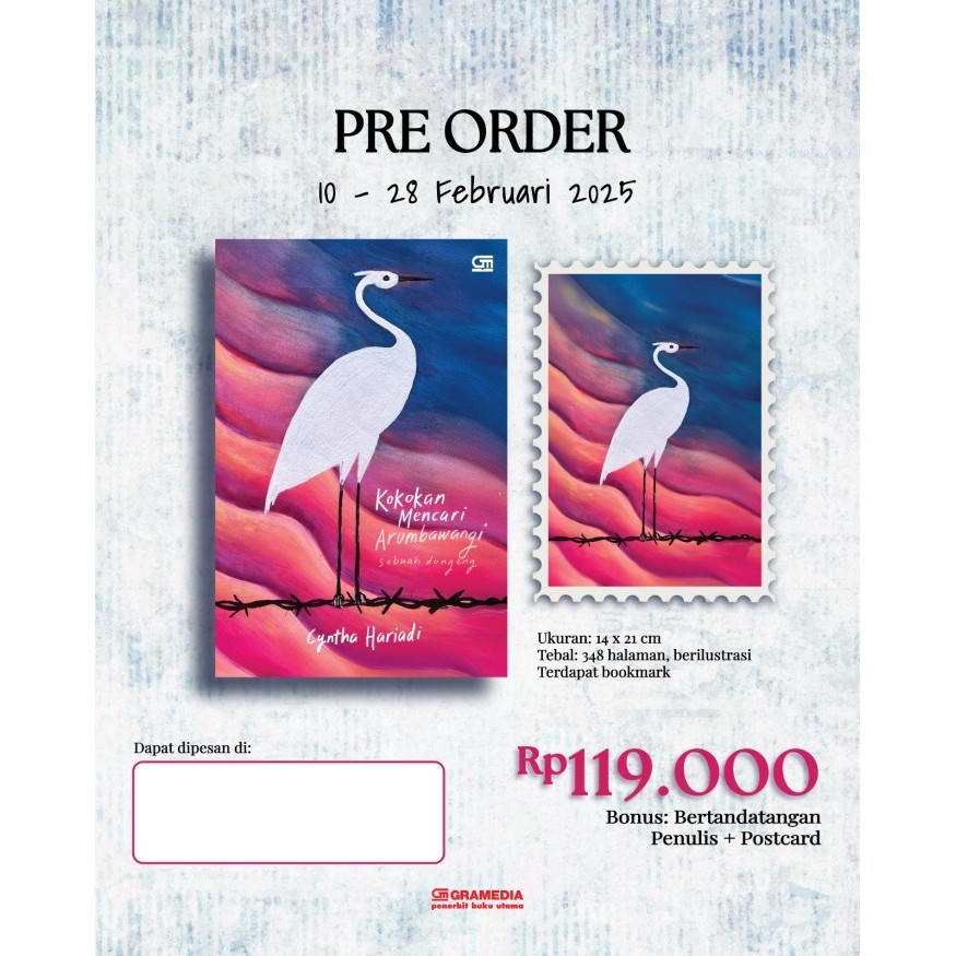 

Buku Kokokan Mencari Arumbawangi 2025 by Cyntha Hariadi