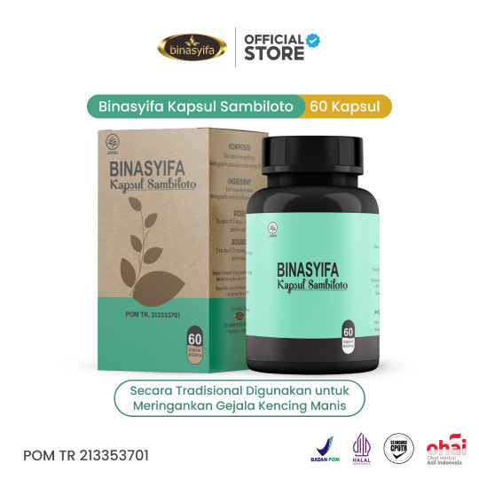 Sambiloto 60 Kapsul BPOM