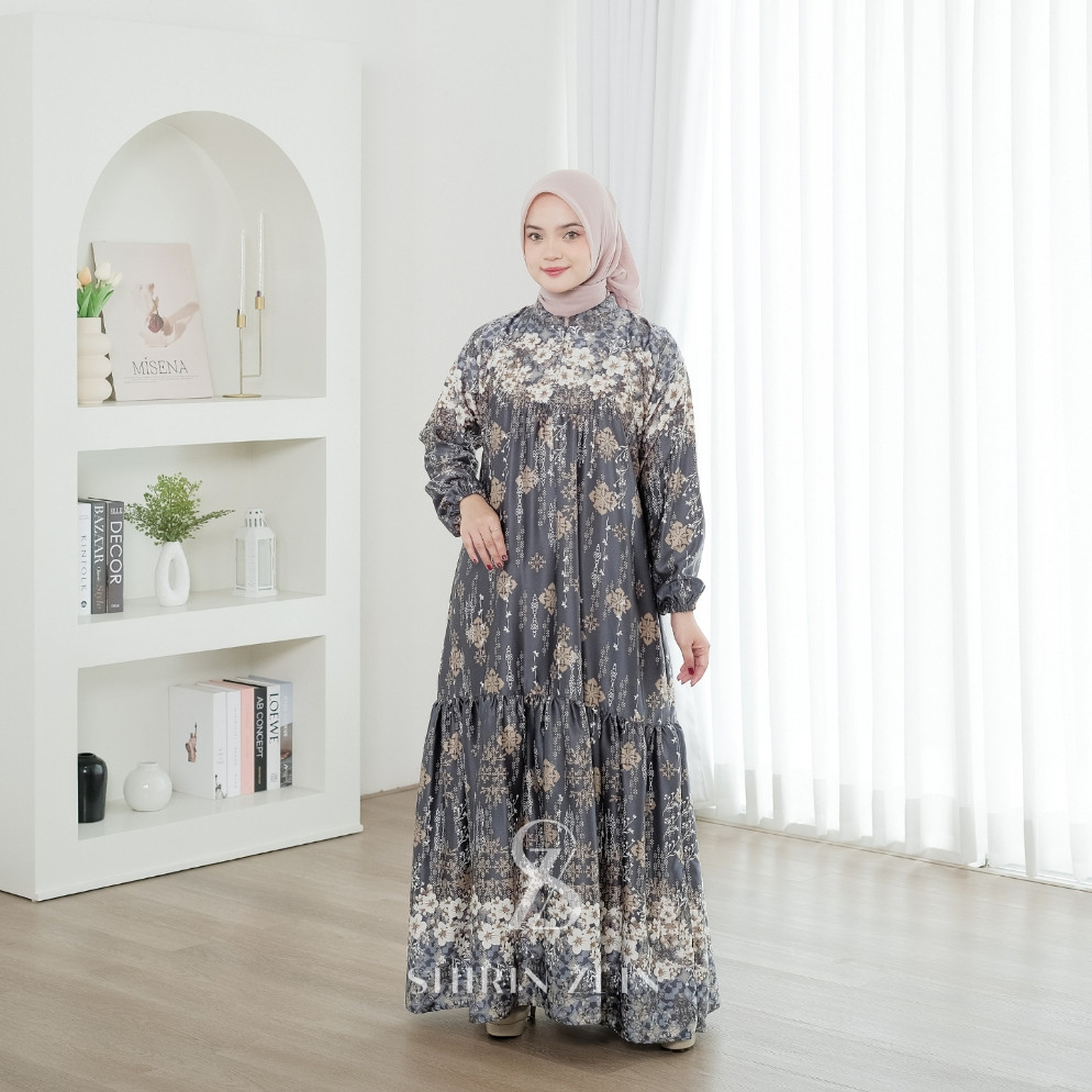 ShirinZein - Gamis Shafira Model Terbaru Dress Jumbo Busui