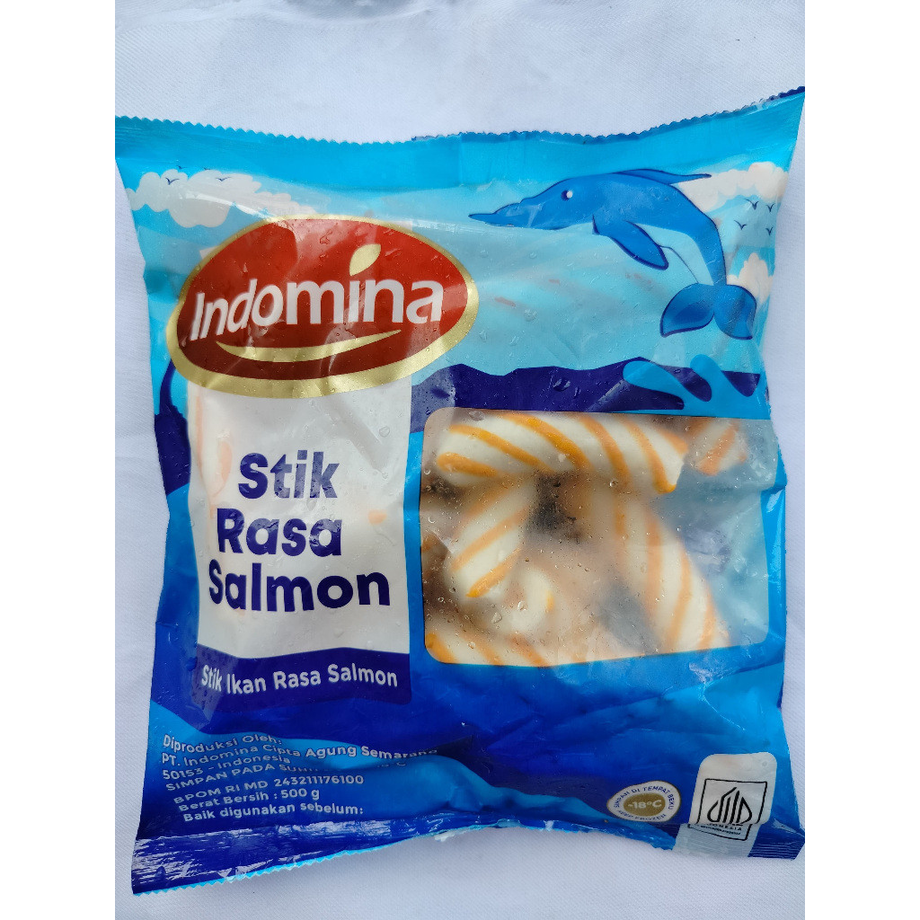 

INDOMINA Stik Salmon Stick 500 gram isi sekitar 25 Pcs