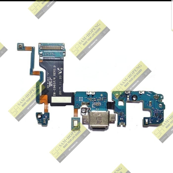 Sparepart And Tool Samsung S9+ S9 Plus G965 Flexible Fleksibel Connetor Charger Cas
