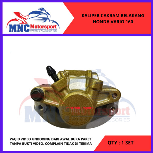 KALIPER CAKRAM BELAKANG VARIO 160 DOBEL DISC