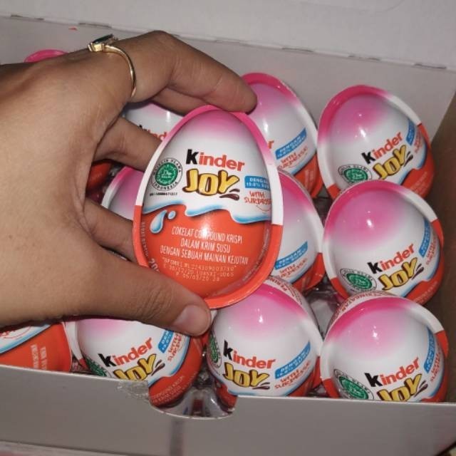 

Ay00! EXP JULI 2025 1 Box Kinder Joy isi 24 - Kinderjoy Boy -Kinder Joy Murah Exp JULI 2025