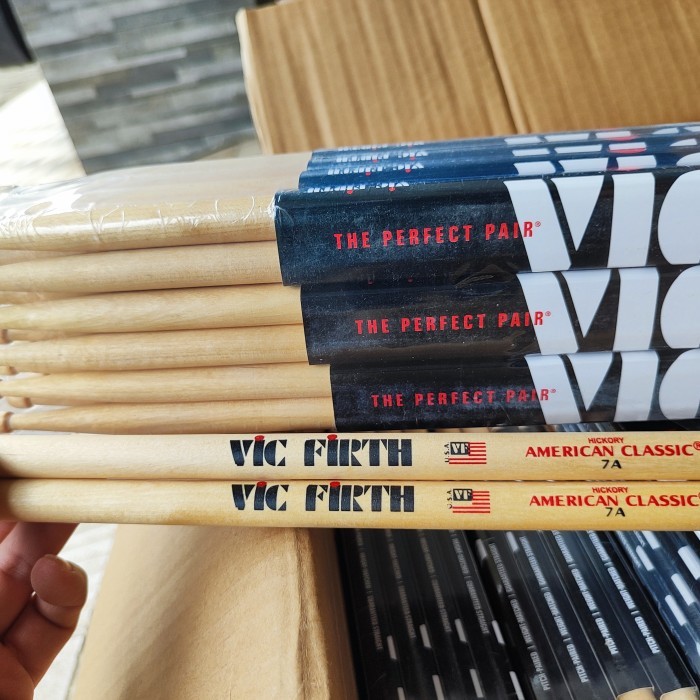STICK DRUM VIC FIRTH 5A 7A/Stik drum Vic Firth Wood tip - 5A