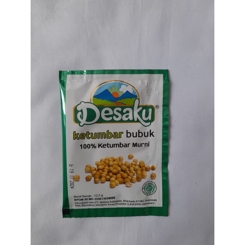 

DESAKU KETUMBAR BUBUK 100 % Renceng MURAH 12x12,5 gr