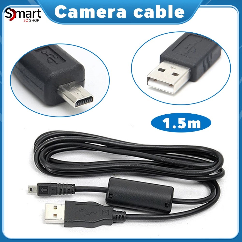 1.5m Kabel Data / Usb Cable UC-E6 8Pin For Camera Nikon Sony Kodak Olympus Fuji Coolpix Cybershot Uc