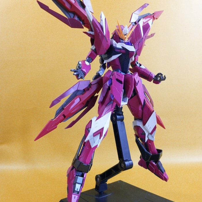 MG 1/100 CUSTOM BUILD HUNTING FALCON X JUSTICE GUNDAM IDR 680K