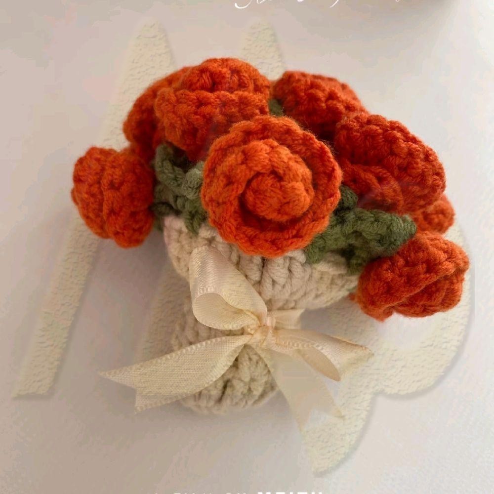 

D'CRAFTS - Amigurumi Mini Bouquet Flower yang Unik dan Estetik - Hadiah, Kado - MJB