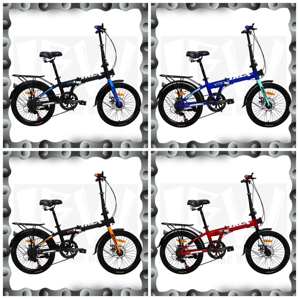 IBW - Sepeda Lipat 20" TREX XT-8 DB