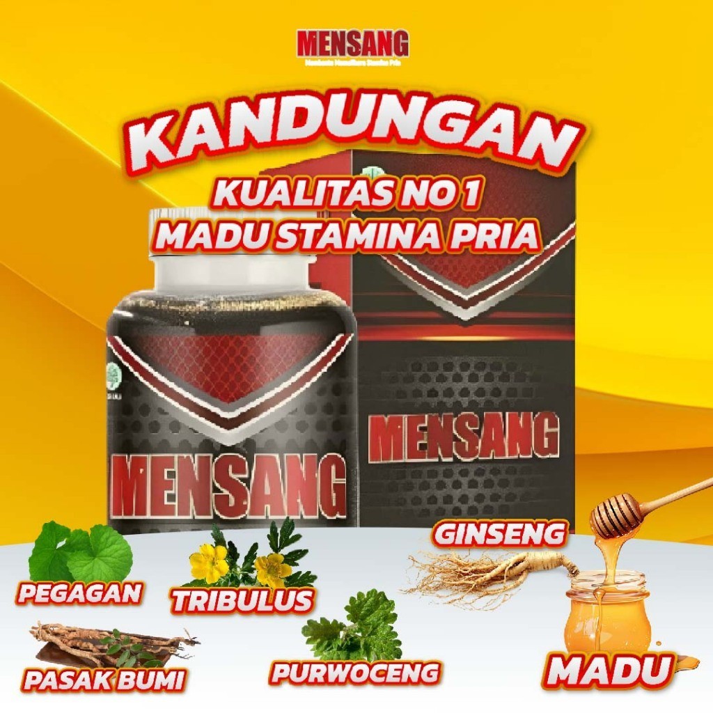 

[COD] Madu mensang BPOM madu kuat tahan lama tanpa efek samping