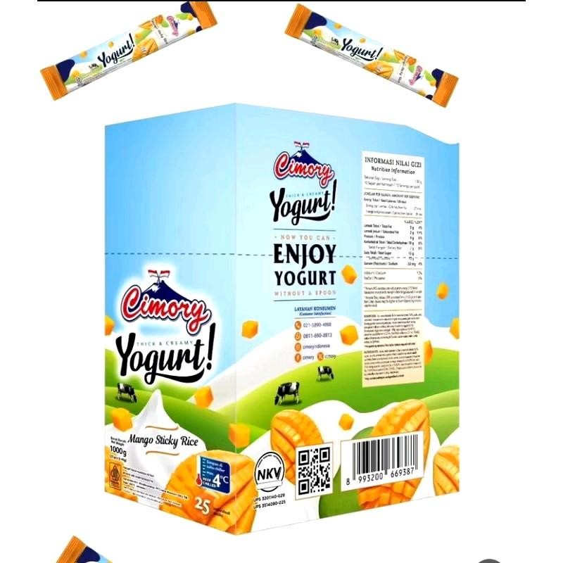 

Cimorystick yogurt 25 pcs isi 40 gr rendah gula milk