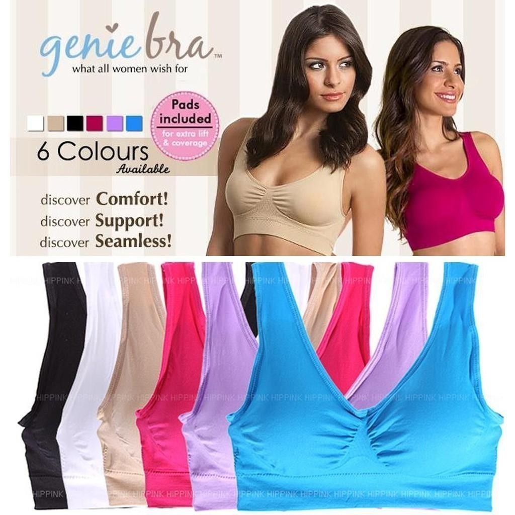 Genie Bra / Bra / Bra Wanita / Bra Tanpa Kawat / Bh Tanpa Kawat / Bra Set / Bh wanita / Sport Bra BH