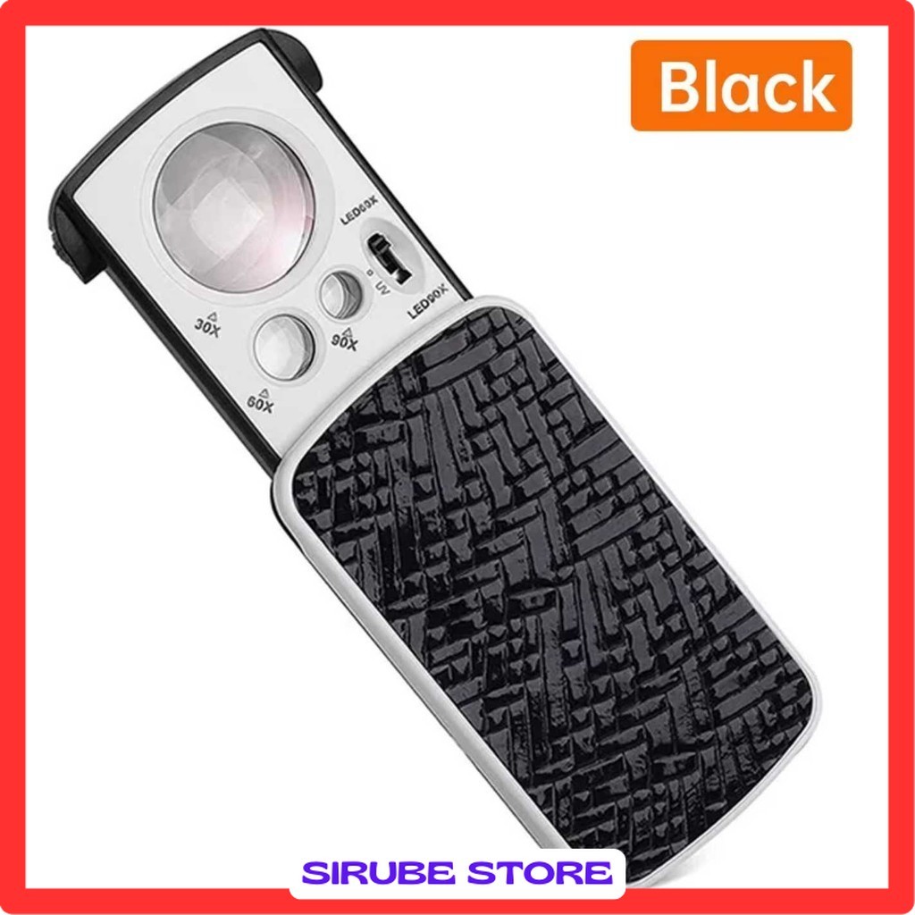 

Kaca Pembesar Magnifying Glass Jewelry Repair Tool with LED - NO.774-3ZX1