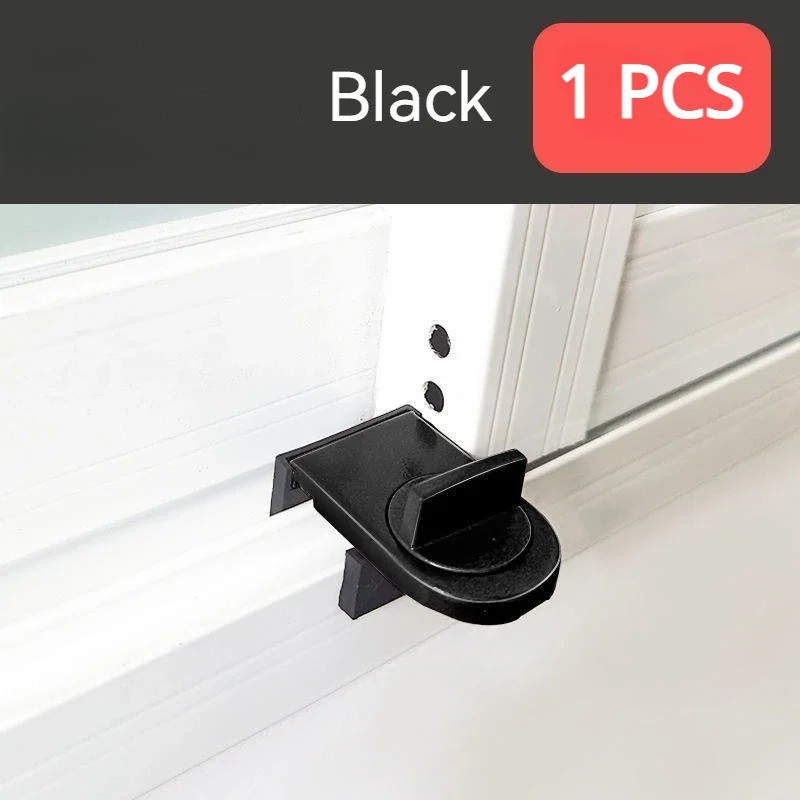 ZISHAN Penahan Jendela Geser Pengaman Anti Maling Window Stopper - ZS01 - Black