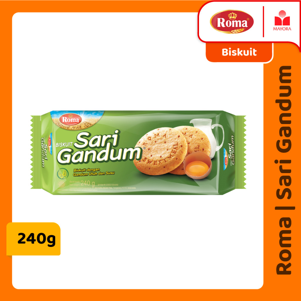 

ROMA Sari Gandum Family Pack [240 g]
