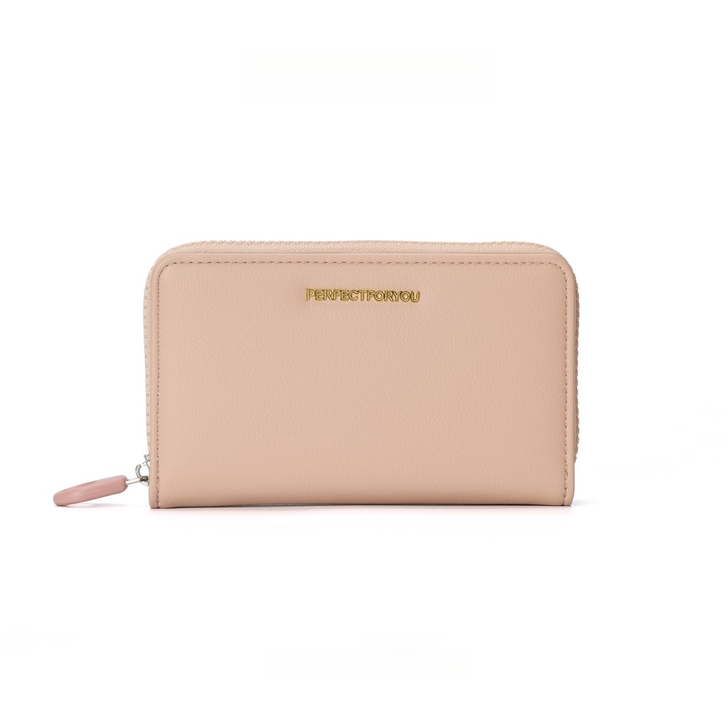 JIUFENG Dompet Wanita Multifungsi Dua Lipat Kapasitas Besar