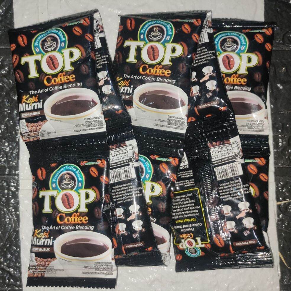 

Top Coffee kopi murni mini 1 Renteng 10 sachet