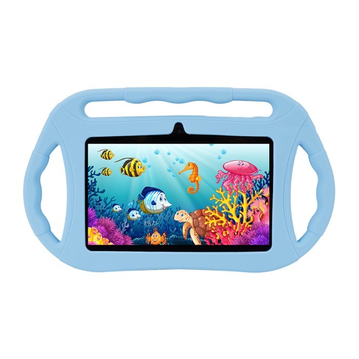 promo  -Kids Tablet/Tablet Anak/Tablet 7 Inch/Android 10/2/32GB/WIFI Only - Biru