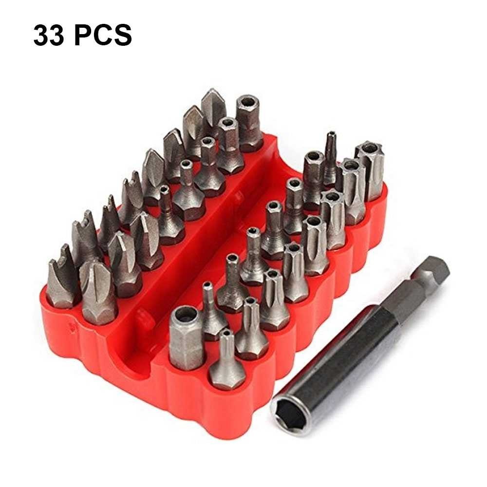 Kepala Mata Obeng Screwdriver Hollow Bit 33 Pcs