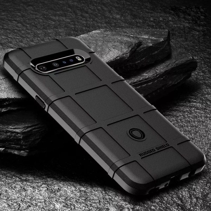 Case LG V60 Thinq Case Rugged Shield Armor Softcase Casing #SWDRGSD