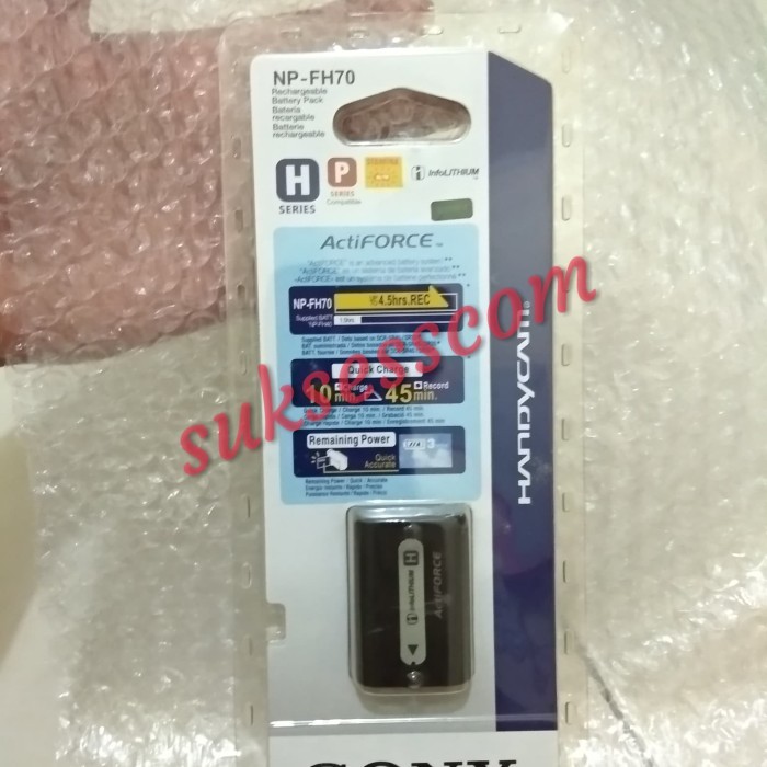 promo  -Baterai Handycam Sony DCR-DVD610/DVD650