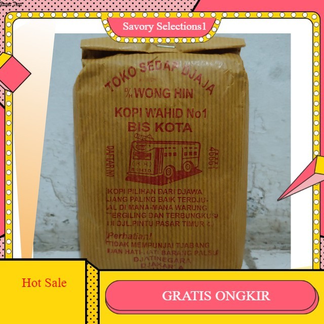 

【SAVORY】 SALE!! Kopi Bis Kota Robusta Jatinegara 500 Gram | Kopi Hitam | 1/2 KG | 1/2 Kilo | 1/2 Kilogram